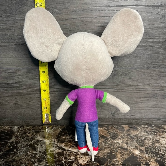 CHUCK E. CHEESE "BIG HEAD" PLUSH STUFFED TOY - Picture 5 of 7